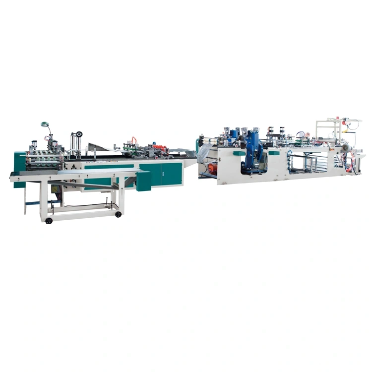 Machine automatique de fabrication de sacs de fichiers PP